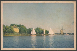 Netherlands-----Zwolle (Windmill)-----old Postcard - Windmühlen