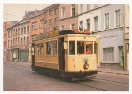 BRUXELLES-LIGNE TOURISTIQUE - MOTRICE  1753 DES  " TRAMWAYS  BRUXELLOIS "  1914 - Strassenbahnen