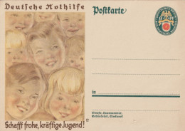 WEIMAR - 1929 - LIVRAISON GRATUITE MONDE ENTIER A PARTIR De 5 EUR - CP ENTIER POSTAL ILLUSTREE NOTHILFE - Briefkaarten