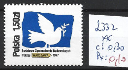 POLOGNE 2332 ** Côte 0.30 € - Ungebraucht