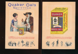 Petit Livret Quaker Oats Recettes  Aliment Naturel Complet - Publicités