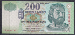 Hungary - 1998 - 200 Forint  - -P178a .UNC - Hongrie