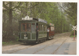 BRUXELLES-LIGNE TOURISTIQUE - MOTRICE  984  (1906 ) ET  " BALADEUSE " 301  (1901) DES" TRAMWAYS BRUXELLOIS" - Strassenbahnen
