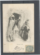 ALGÉRIE -FILEUSE ARABE - CARTE PRECURSEUR- - Métiers