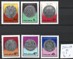 POLOGNE 2354 à 59 ** Côte 3 € - Nuevos