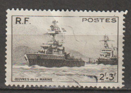 FRANCE : N° 752 Oblitéré (Pour Les Oeuvres De La Marine) - PRIX FIXE - - Used Stamps