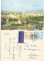 Albania Shqiperia View Of Vlora Color Pcard Korce 18dec1983 With 2 Stamps - Albanie