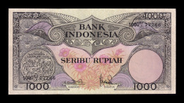 Indonesia 1000 Rupiah 1959 Pick 71b Sc-/Sc AUnc/Unc - Indonesië