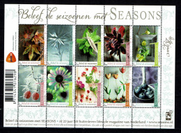 Nederland 2012 - NVPH 2957/66 - Blok Block - Seasons, Flowers, Fleurs, Fruit - MNH - Ungebraucht