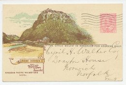 Postal Stationery Canada 1913 Mount Stephen - Pacific Railway Company - Statement Of Earnings  - Altri & Non Classificati