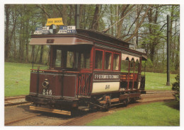 BRUXELLES-LIGNE TOURISTIQUE - MOTRICE MIXTE 346 DE LA "SOCIÉTÉ GÉNÉRALE DES CHEMINS DE FER ECONOMIQUES"-1903 - Strassenbahnen