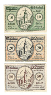 **Austria Notgeld St Leonhard Am  Walde Serie Compleet   902c - Oesterreich