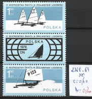 POLOGNE 2368-69 ** Côte 0.60 € - Unused Stamps