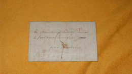 LETTRE ANCIENNE DE 1821../ MARQUE ROUGE BRUSSEL POUR CHARLEROI + TAXE ...BELGIQUE.. - 1815-1830 (Periodo Olandese)