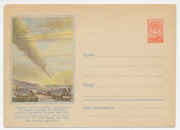 Postal Stationery Soviet Union 1957 Mountain - Volcano ? - Andere & Zonder Classificatie