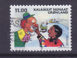 Greenland 2002 Mi. 385, 11.00 Kr Europa CEPT Zirkus Circus Clown - Gebruikt