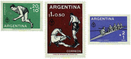 726448 HINGED ARGENTINA 1959 3 JUEGOS DEPORTIVOS PANAMERICANOS EN CHICAGO - Ongebruikt