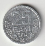 MOLDOVA 2013: 25 Bani, KM 3 - Moldavia