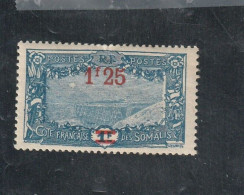COTE  DES  SOMALIS   1924 - 27   Y. T.  N° 116  à  121  Incomplet  117  NEUF*  Frais De Gestion Compris - Used Stamps