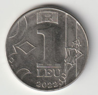 MOLDOVA 2022: 1 Leu, KM 153 - Moldova