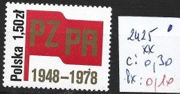 POLOGNE 2425 ** Côte 0.30 € - Ungebraucht