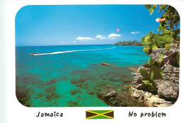 Format Spécial - 170 X 125 Mms - Jamaique - Jamaica - Negril - Seagrapes And Parasailing : Westend Is A Must - Carte Neu - Jamaïque