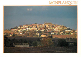 47 - Monflanquin - Vue Générale - Carte Neuve - CPM - Voir Scans Recto-Verso - Monflanquin