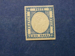 PROVINCE NAPOLETANE 1861 GR. 2 AZZURRO NUOVO - Napoli