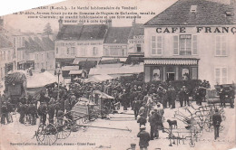 AUNEAU-le Marché Du Vendredi - Auneau