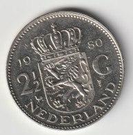 NEDERLAND 1980: 2 1/2 Gulden, KM 191 - 1948-1980: Juliana