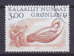 Greenland 2000 Mi. 348, 3.00 Kr Arktische Wikinger (II) Geschichtenerzähler - Gebraucht