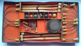 Ancien Jeu "CROQUET DE SALON" Editeur A.W (Armand Weill) En Très Bel état De Conservation - Oud Speelgoed