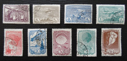 Sowjetunion Mi 637-645 , Sc 678-686 , Flugsport In Der Sowjetunion , Gestempelt - Used Stamps