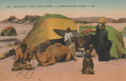 Egyptian Types And Scenes - A Bisharin Family (Assuan) - Aswan