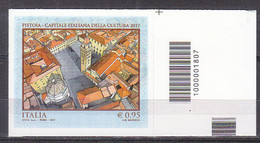 Y2957 - ITALIA ITALIE Unificato N°3825 ** CODICE A BARRE - Bar Codes