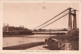 ZARAGOZA / PUENTE COLGANTE - Zaragoza