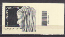 Y2807 - ITALIA ITALIE Unificato N°3564 ** CODICE A BARRE - Codici A Barre