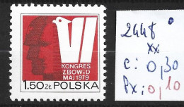 POLOGNE 2448 ** Côte 0.30 € - Ungebraucht