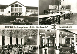 73574310 Masserberg FDGB Erholungsheim Otto Grotewohl Hallenbar Empfangshalle Ba - Masserberg