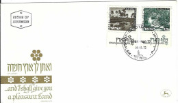 Envellope ISRAEL 1e Jour N° 532 - 535 Y & T - Lettres & Documents