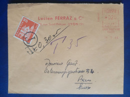 TAXE -,35 Sur Envoi De Lucien FERRAZ & Cie à LYON 1964 Voir Description - Postage Due