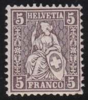 Suisse   .  Yvert  .    35   .       *        .    Neuf Avec Gomme - Unused Stamps