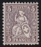 Suisse   .  Yvert  .    35   .       *        .    Neuf Avec Gomme - Nuevos