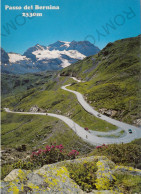 CARTOLINA  C2 PASSO DEL BERNINA M.2330,GRIGIONI,SVIZZERA-MIT PIZ CAMBRENA-VIAGGIATA 1997 - Poschiavo