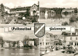 73574128 Bad Salzungen Hotel Freundschaft Kurhaus Am Burgsee Hufeland Sanatorium - Bad Salzungen