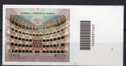 Y2765 - ITALIA ITALIE Unificato N°3496 ** CODICE A BARRE - Bar-code