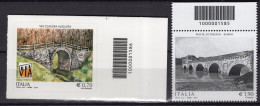 Y2784 - ITALIA ITALIE Unificato N°3532/33 ** CODICE A BARRE - Bar-code