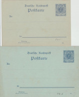 REICH - 1900 -  LIVRAISON GRATUITE A PARTIR De 5 EUR D'ACHAT ! CP ENTIER POSTAL P40 A+B ! - Cartes Postales