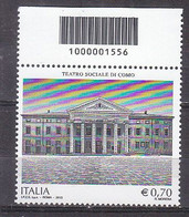 Y2764 - ITALIA ITALIE Unificato N°3495 ** CODICE A BARRE - Codici A Barre