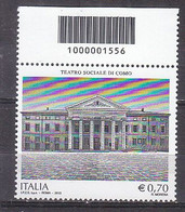 Y2764 - ITALIA ITALIE Unificato N°3495 ** CODICE A BARRE - Bar-code